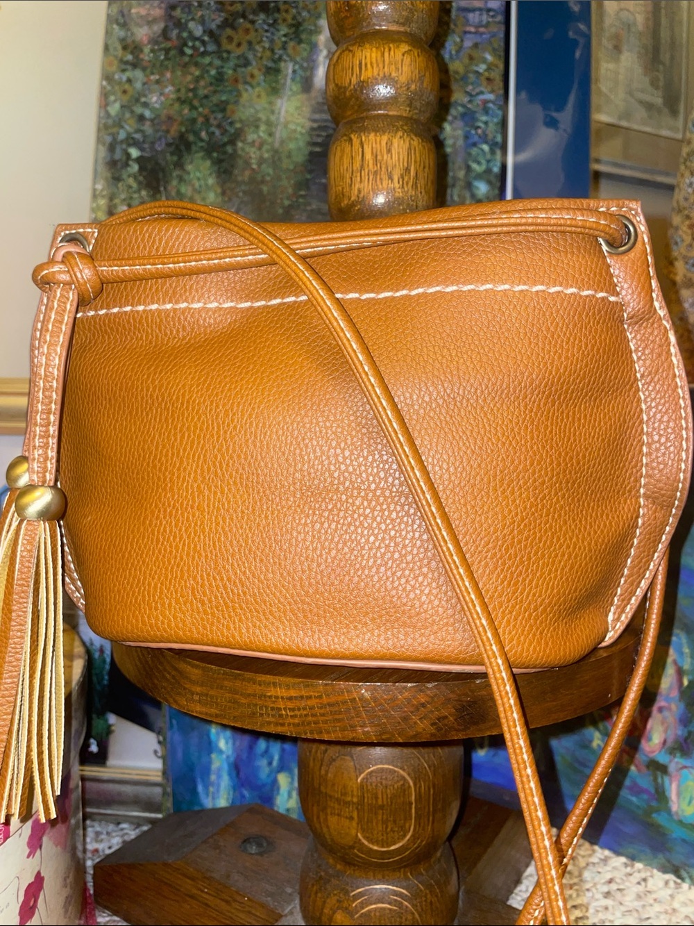 Shiraleah Brown Crossbody Bag